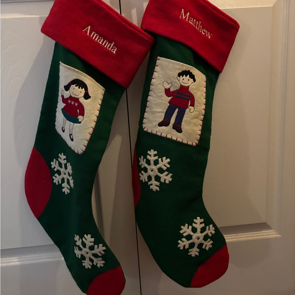 Pottery Barn Christmas Stockings